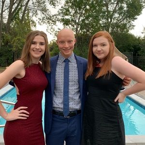 Red tight fitted homecoming dress - Windsor